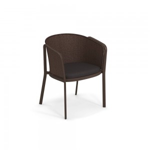 Butaca Carousel Alu-thick de diseño moderno ideal para exteriores por Emu.