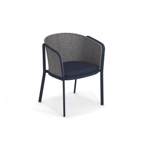 Butaca Carousel Alu-thick de diseño moderno ideal para exteriores por Emu.