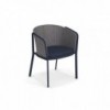 Butaca Carousel Alu-thick de diseño moderno ideal para exteriores por Emu.