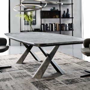 Mesa Mad Max Keramik Premium de Cattelan Italia con diseño único, moderno y elegante.