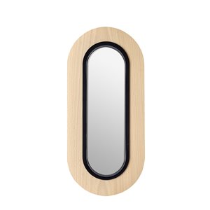 Lámpara aplique pared Lens Wall Oval. Luzifer. Lampara de luz LED Circular diseño de  Mut Design