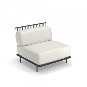 Sofá Cannolè modular para exteriores de Emu. Sofás de diseño.