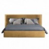 Cama Jersey. Casadesús. Cama tapizada de líneas modernas y simples.