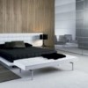 Banqueta Laturka de  Casadesús. Camas de diseño.