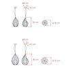 Lámpara suspensión Raindrop de Luzifer. Hermosa lámpara en forma de gota de lluvia, realizada con tiras de chapa de madera.
