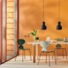 Silla ANT 4 patas fresno coloreado. Fritz Hansen con un diseño moderno de alta calidad.