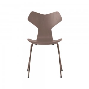 Silla Grand Prix fresno color. Fritz Hansen con acabados modernos de alto lujo.