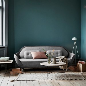 Sofá Favn. Fritz Hansen con acabados modernos de alto lujo.