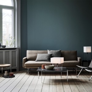 Sofá Lissoni. Fritz Hansen con un acabado moderno de alto lujo.