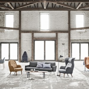 Sofá Lissoni. Fritz Hansen con un acabado moderno de alto lujo.