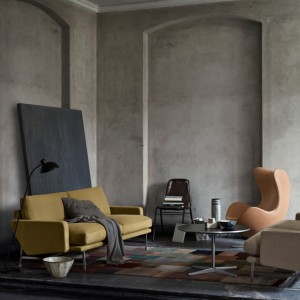 Sofá Lissoni. Fritz Hansen con un acabado moderno de alto lujo.