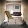 Sofá Lissoni. Fritz Hansen con un acabado moderno de alto lujo.