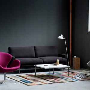 Sofá Lissoni. Fritz Hansen con un acabado moderno de alto lujo.
