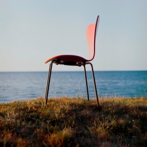 Silla Series 7 Fresno coloreado. Fritz Hansen con un diseño moderno de alto lujo.