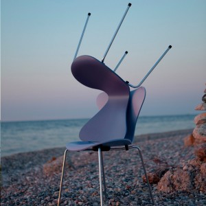 Silla Series 7 Fresno coloreado. Fritz Hansen con un diseño moderno de alto lujo.