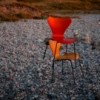 Silla Series 7 Fresno coloreado. Fritz Hansen con un diseño moderno de alto lujo.
