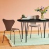 Silla Series 7 Fresno coloreado. Fritz Hansen con un diseño moderno de alto lujo.
