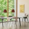 Silla ANT 4 patas fresno coloreado. Fritz Hansen con un diseño moderno de alta calidad.