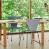 Silla Series 7 natural. Fritz Hansen con un acabado moderno de alto lujo.