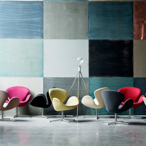 Sillón Swan. Fritz Hansen con un diseño elegante de alto lujo.