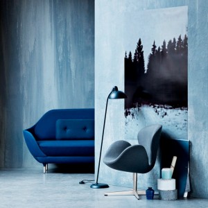 Sofá Favn. Fritz Hansen con acabados modernos de alto lujo.