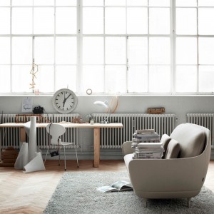 Sofá Favn. Fritz Hansen con acabados modernos de alto lujo.