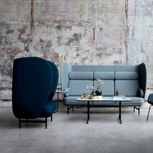 Sofá Plenum. Fritz Hansen con un diseño moderno de alto lujo.