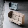 Sofá Plenum. Fritz Hansen con un diseño moderno de alto lujo.