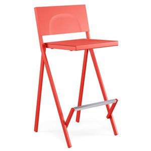 Taburete Mia ideal para exteriores de Emu. Taburetes de diseño moderno.