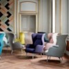 Sillón Ro de Fritz Hansen. Sillones con un diseño moderno de alto lujo.