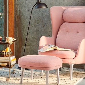 Sillón Ro de Fritz Hansen. Sillones con un diseño moderno de alto lujo.
