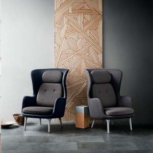 Sillón Ro de Fritz Hansen. Sillones con un diseño moderno de alto lujo.