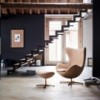 Reposapiés  Egg de Frizt Hanse con un diseño danes moderno y elegante,