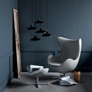 Reposapiés  Egg de Frizt Hanse con un diseño danes moderno y elegante,