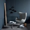 Reposapiés  Egg de Frizt Hanse con un diseño danes moderno y elegante,