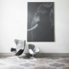 Sillón Egg de piel Frizt Hanse con un diseño danes moderno y elegante.