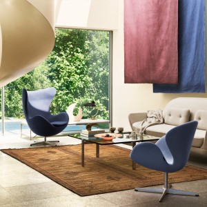 Sillón Swan Textil de Fritz Hansen cuenta con elegancia, modernia en su diseño único.