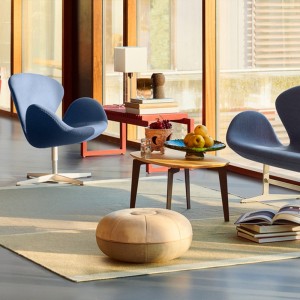 Sillón Swan Textil de Fritz Hansen cuenta con elegancia, modernia en su diseño único.