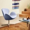Sillón Swan Textil de Fritz Hansen cuenta con elegancia, modernia en su diseño único.