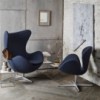 Sillón Swan Textil de Fritz Hansen cuenta con elegancia, modernia en su diseño único.