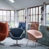 Sillón Swan Textil de Fritz Hansen cuenta con elegancia, modernia en su diseño único.