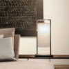 Lámpara sobremesa Athena de Contardi con diseño elegante, vanguardista y moderno.
