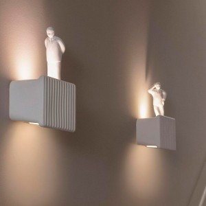 Aplique de pared Umarell de Karman. Iluminación de diseño.