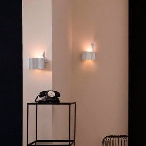 Aplique de pared Umarell de Karman. Iluminación de diseño.