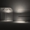 Lámpara de pie de brazo simple para espacios interiores Elle 1 LED de Lumina