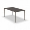 Mesa rectangular Allsize Aluminio Moteado moderna de Fast. Mesas para exteriores.