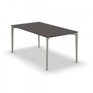 Mesa rectangular Allsize Aluminio Moteado moderna de Fast. Mesas para exteriores.