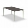 Mesa rectangular Allsize Aluminio Moteado moderna de Fast. Mesas para exteriores.