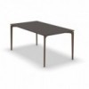 Mesa rectangular Allsize Aluminio Moteado moderna de Fast. Mesas para exteriores.
