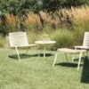 Mesa baja Zebra de Fast. Mesas modernas y elegantes ideal para exteriores de Fast.